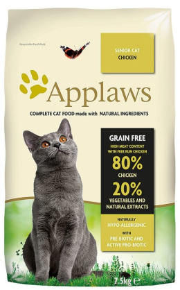 Applaws - Cat Senior Chicken - KURCZAK - 400g - dla Seniorów