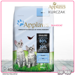 Applaws - Kitten Chicken - KURCZAK - 400g - dla Kociąt