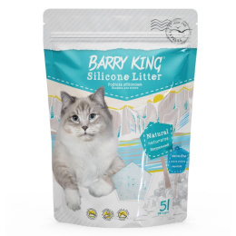Barry King - Podłoże silikonowe Extra drobne - Żwirek dla kota - 5l