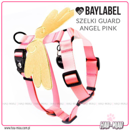 Baylabel - Szelki dla psa ze skrzydłami - Guard Angel Pink - S