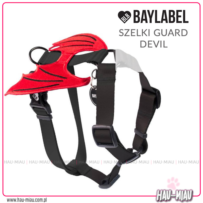 Baylabel - Szelki dla psa ze skrzydłami - Guard Devil - S
