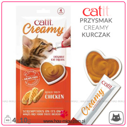 Catit - Przysmak Creamy - KURCZAK - 40g