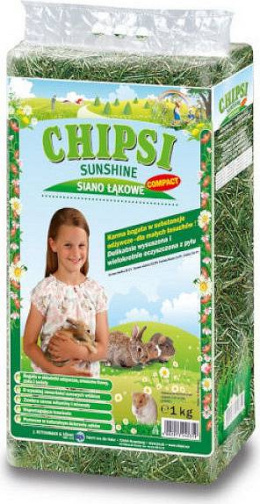 Chipsi - Sunshine - Naturalne sianko łąkowe - 1 KG