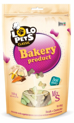 Lolo Pets - Przysmak ciasteczka dla psa - S - MIX SMAKÓW - 350g