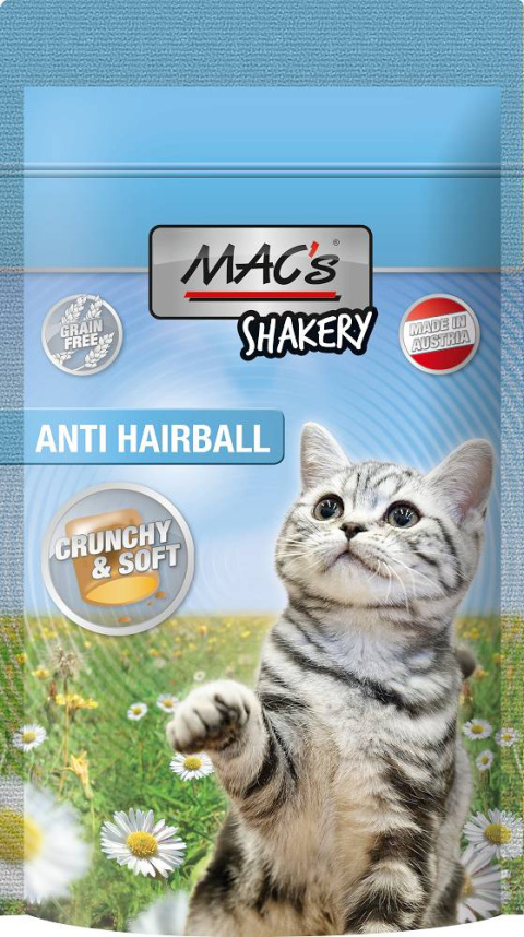 Mac's - Shakery Snack Anti hairball - Przysmak z odkłaczaczem - 60g