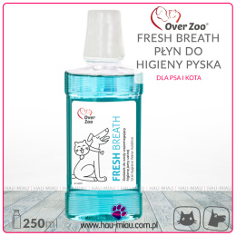 Over Zoo - Fresh Breath - Płyn do higieny pyska - 250ml