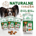 Pokusa - Ciastka bezzbożowe dla psa - Natural Holistic Ziółko na stres - CIELĘCINA i MELISA - 40g