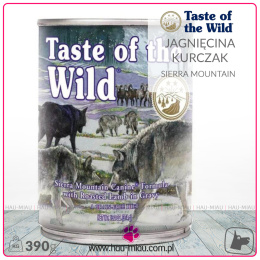 Taste of the Wild - Sierra Mountain - JAGNIĘCINA i KURCZAK - 390g