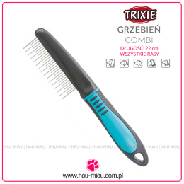 Trixie - Uniwersalny grzebień COMBI - każdy rodzaj sierści - 22 cm