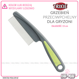 Trixie - Grzebień przeciwpchelny - dla gryzoni - 15 cm