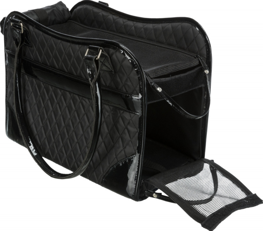 Trixie - Torba nosidło AMINA - CZARNE - 18 × 29 × 37 cm do 5 kg Trixie - Torba nosidło AMINA - CZARNE - 18 × 29 × 37 cm do 5 kg