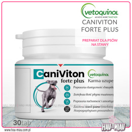 Vetoquinol - Caniviton Forte Plus - Preparat na stawy - 30 tabletek