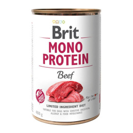 Brit - Mono Protein Beef - WOŁOWINA - 400g