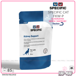 Dechra - Specific Cat Kidney Support FKW-P - NERKI i WĄTROBA - 85g