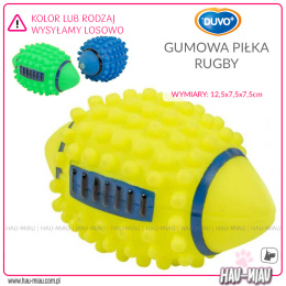 Duvo+ ARA - Gumowa piłka Rugby Ball - 12,5 cm - TOY