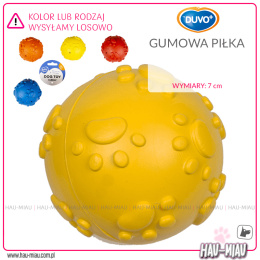 Duvo+ ARA - Gumowa piłka - 7 cm - TOY