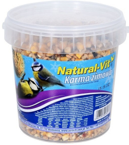 Natural-Vit - Sypka zimowa karma dla ptaków wolnożyjących - 730g