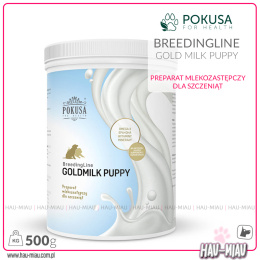 Pokusa - BreedingLine Gold Milk Puppy - Mlekozastępczy preparat dla szczeniąt - 500g