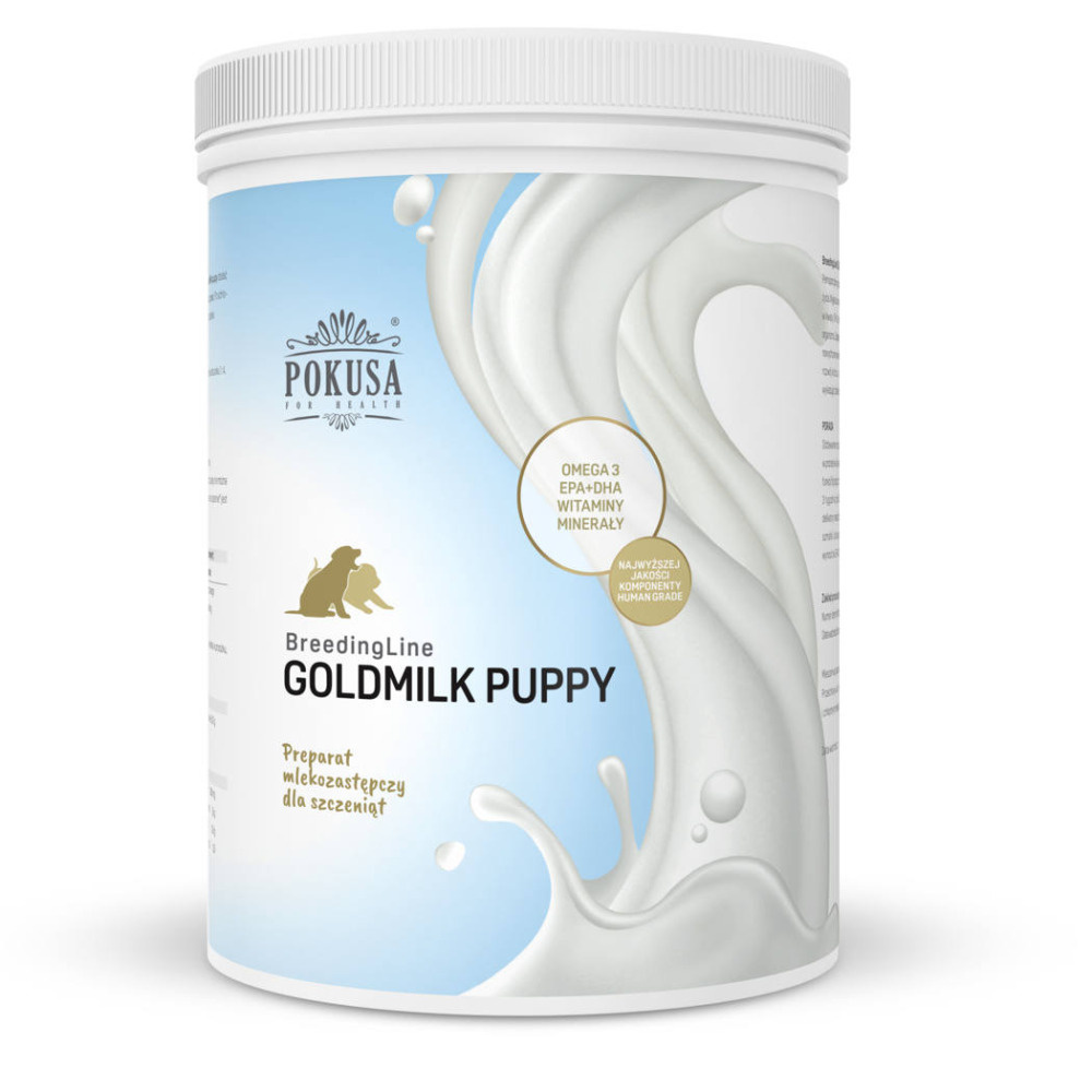 Pokusa - BreedingLine Gold Milk Puppy - Mlekozastępczy preparat dla szczeniąt - 500g