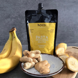Rogy - Pasta orzechowa z bananami - 300g