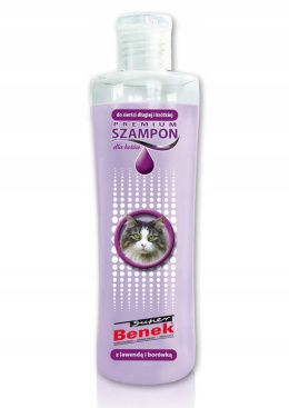 Super Benek - Szampon premium dla kotów - LAWENDA - 250 ml