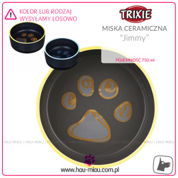 Trixie - Miska ceramiczna z gumową podstawką - 12 cm / 400ml