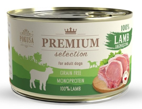 Pokusa - Premium Selection - JAGNIĘCINA 100% - 400g Pokusa - Premium Selection - JAGNIĘCINA 100% - 400g