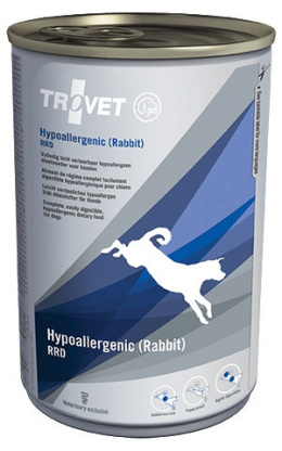 Trovet - Hipoallergenic Rabbit RRD - KRÓLIK - 400g - Alergie pokarmowe