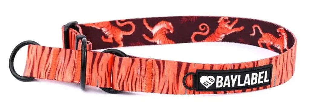 Baylabel - Obroża półzaciskowa dla psa - Eye of the Tiger - L Baylabel - Obroża półzaciskowa dla psa - Eye of the Tiger - L