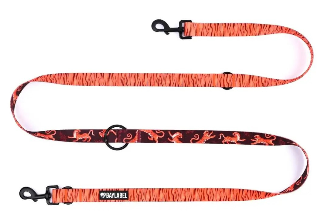 Baylabel - Smycz Przepinana 300 cm - Eye of the Tiger - M Baylabel - Smycz Przepinana 300 cm - Eye of the Tiger - M