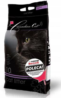 Canadian Cat - LAWENDA - Żwirek bentonitowy zapachowy - 10 L