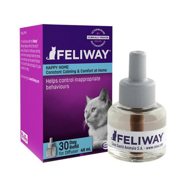Feliway - Feromony kojące Classic - Wkład uzupełniający ze środkiem uspokajającym dla kota - 48ml Feliway - Feromony kojące Classic - Wkład uzupełniający ze środkiem uspokajającym dla kota - 48ml