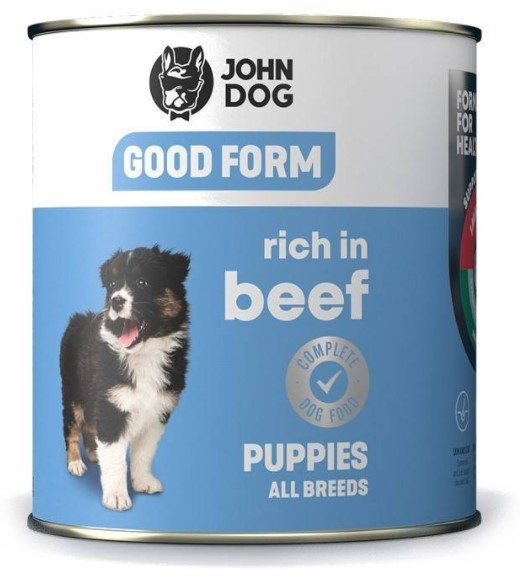John Dog - Good Form Puppies - MIX SMAKÓW - 6 x 800g