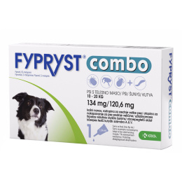 KRKA - Fypryst Combo - Preparat na pasożyty dla psów - 10-20 kg - 1 szt.
