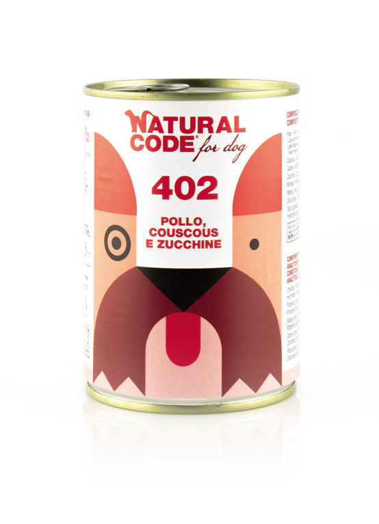 Natural Code - Mokra karma dla psa MIX SMAKÓW - 6 x 400g