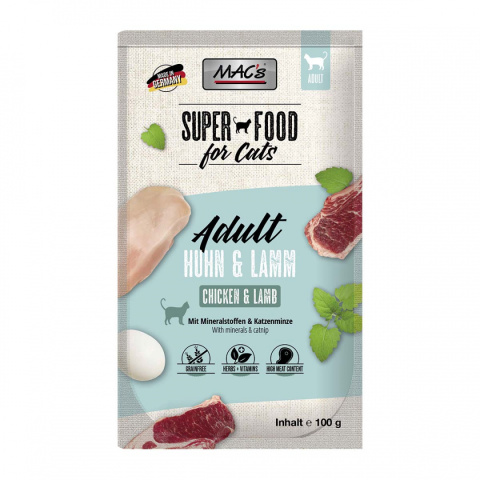 Mac's - Cat Chicken & Lamb - KURCZAK Z JAGNIĘCINĄ - 100g Mac's - Cat Chicken & Lamb - KURCZAK Z JAGNIĘCINĄ - 100g