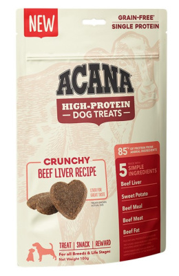 Acana - Przysmak - Crunchy Beef Liver - WOŁOWINA - 100g