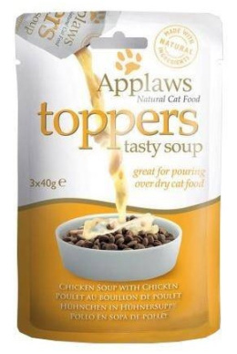 Applaws - Topper Soup - Zupa - Rosół z kurczakiem - 3x40g