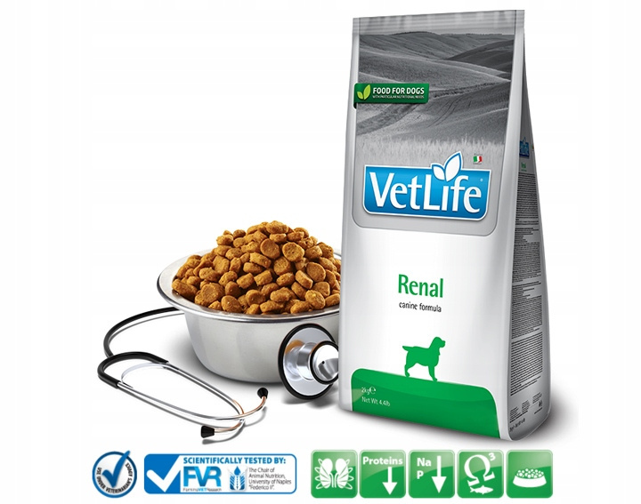 Farmina - VetLife Renal - NERKI, SERCE - 2 KG Farmina - VetLife Renal - NERKI, SERCE - 2 KG