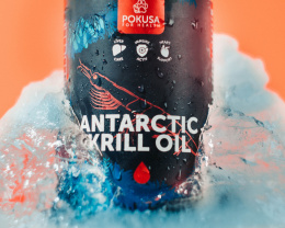 Pokusa - Antarctic Krill Oil - Olej z Kryla Antarktycznego - 500 ml