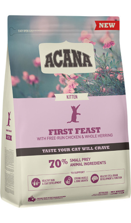 Acana - First Feast Kitten - MIX SMAKÓW - 1,8 KG dla Kociąt