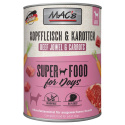 Mac's - Super food for dog - GŁOWIZNA I MARCHEW - 400g