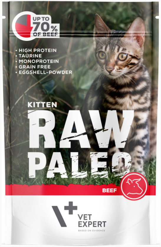 Raw Paleo - Kitten Cat MIX SMAKÓW - 24 x 100g - dla Kociąt Raw Paleo - Kitten Cat MIX SMAKÓW - 24 x 100g - dla Kociąt