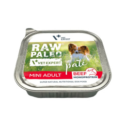 Raw Paleo - Pate Mini Adult Beef - WOŁOWINA - 150g