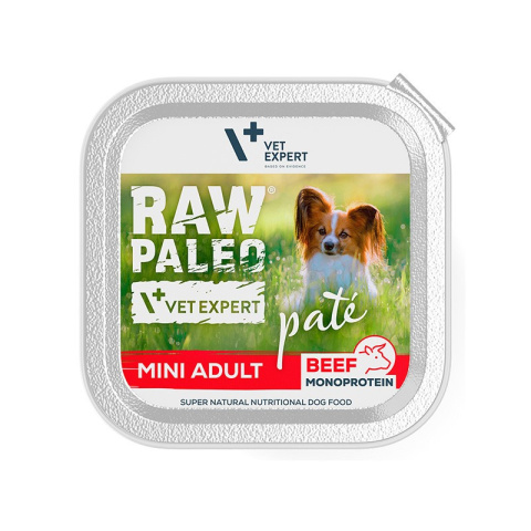 Raw Paleo - Pate Mini Adult Beef - WOŁOWINA - 150g Raw Paleo - Pate Mini Adult Beef - WOŁOWINA - 150g