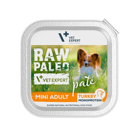 Raw Paleo - Pate Mini Adult Turkey - INDYK - 150g Raw Paleo - Pate Mini Adult Turkey - INDYK - 150g