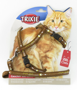 Trixie - Szelki ze smyczą dla dużego kota - 34 - 57cm