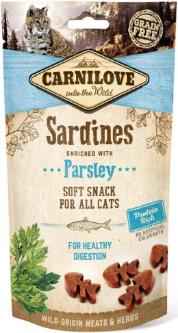 Carnilove - Przysmak Soft Sardines with Parsley - SARDYNKI I NATKA PIETRUSZKI - 50g