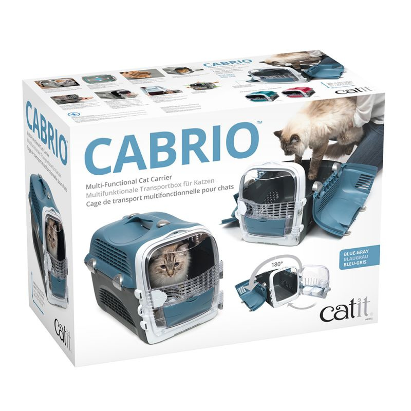 Catit - Transporter - Pet Cargo CABRIO - Niebiesko/Szary Catit - Transporter - Pet Cargo CABRIO - Niebiesko/Szary