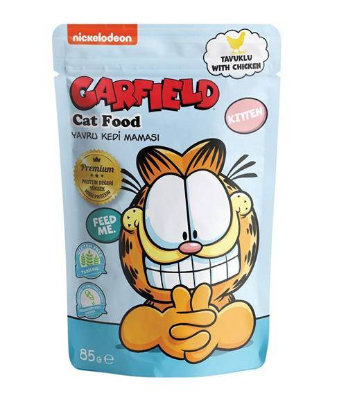 Garfield - Kitten mokra karma dla młodych kotów - KURCZAK - 85g Garfield - Kitten mokra karma dla młodych kotów - KURCZAK - 85g